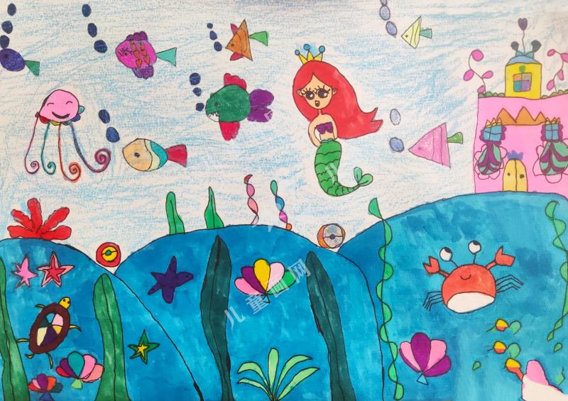 可爱的小美人鱼