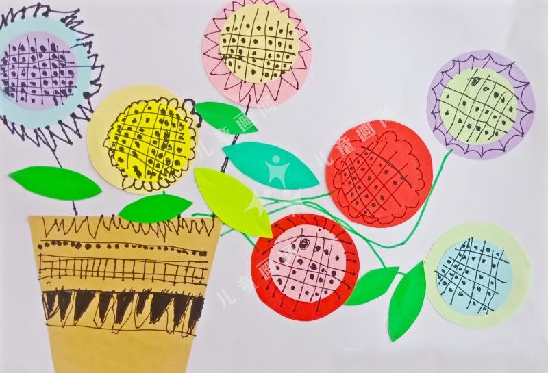 一盆可爱的小花