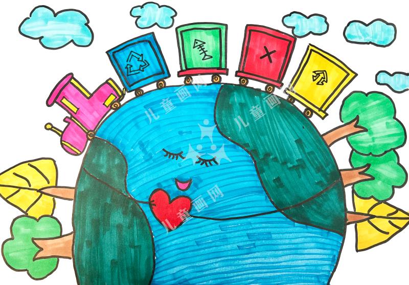 爱护地球从垃圾分类开始