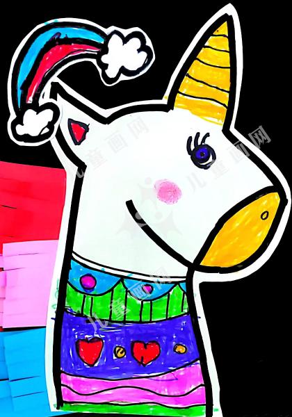 阳光彩虹小白马