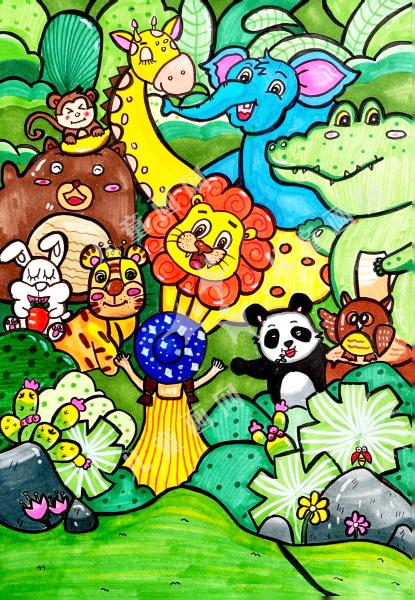 欢迎来到动物王国