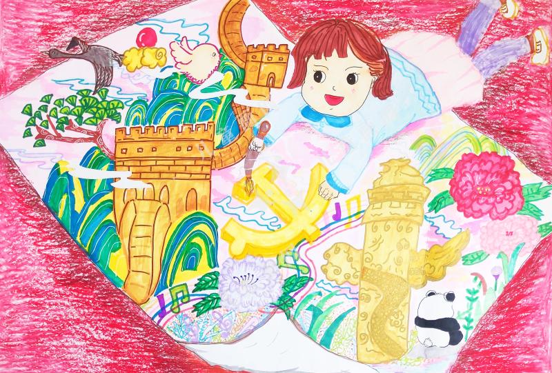 绘出幸福的生活