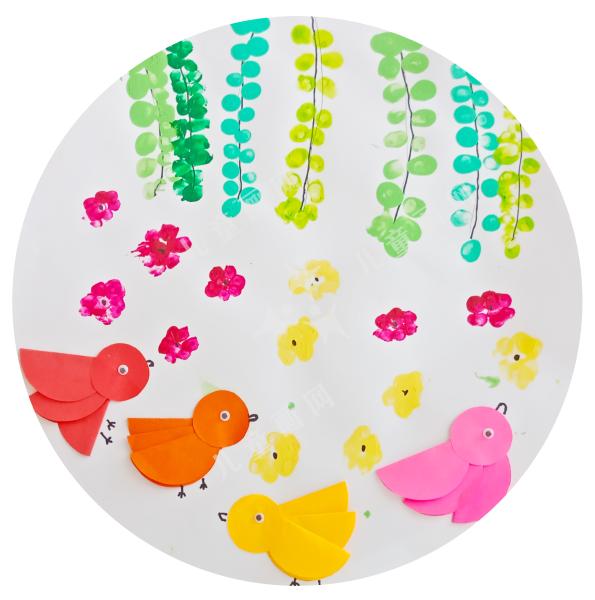 春天小鸟飞回来了