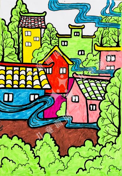 美丽的山水风景