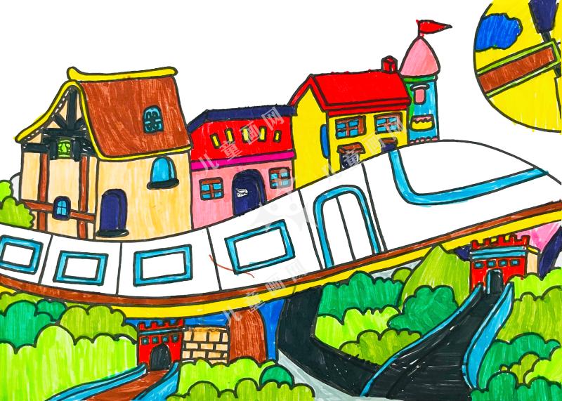 川流不息的城市