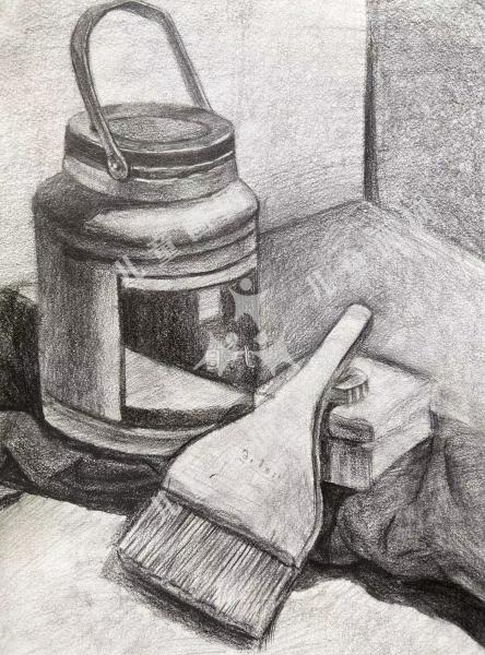 静物素描
