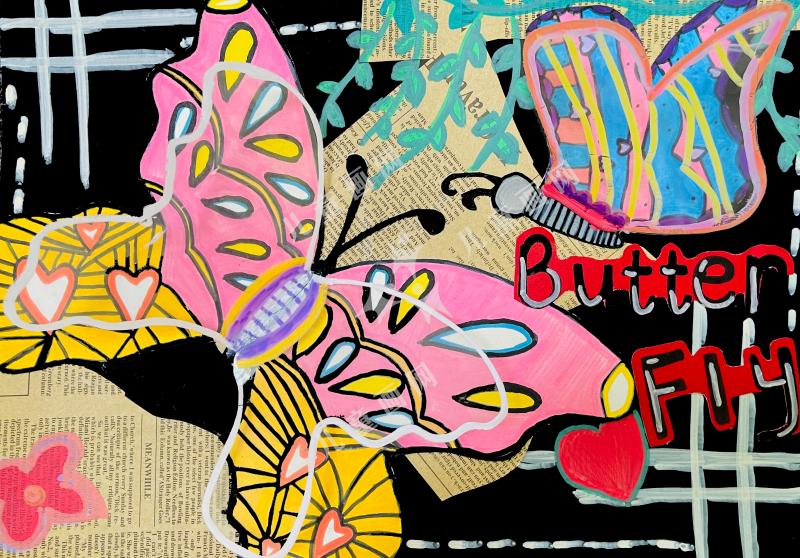 翩翩起舞的蝴蝶