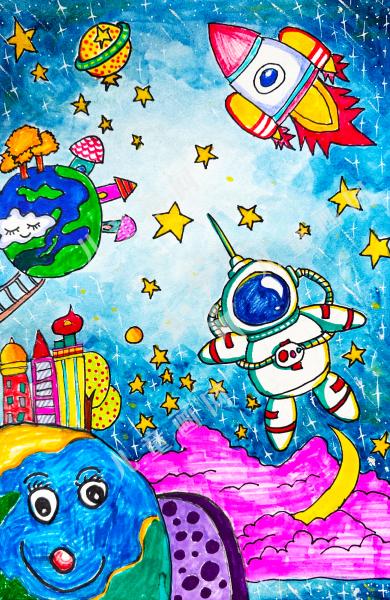遨游太空