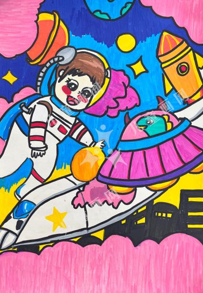 遨游太空