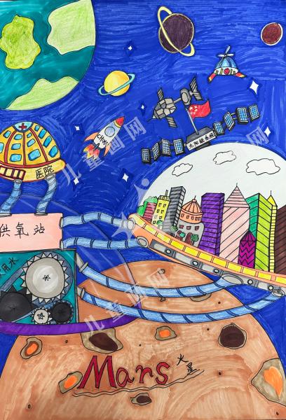 未来火星上的中国