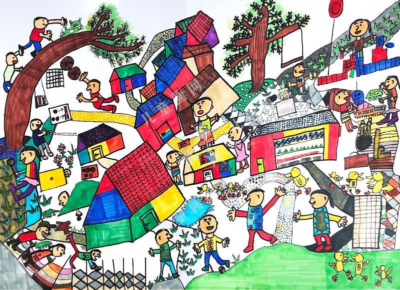 快乐的小山村