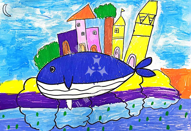 鲸鱼岛上的房子