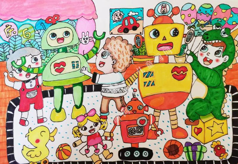 玩的机器人朋友