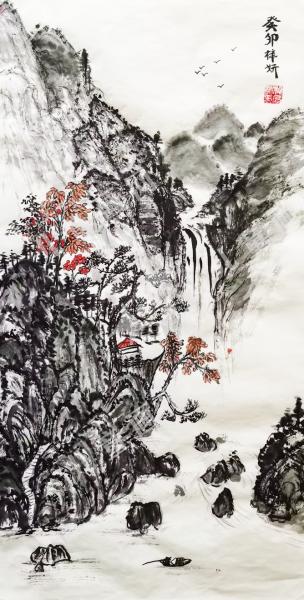 秋山红映