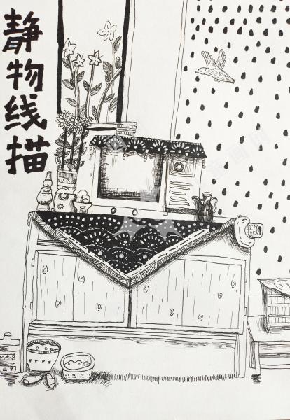 房间一角