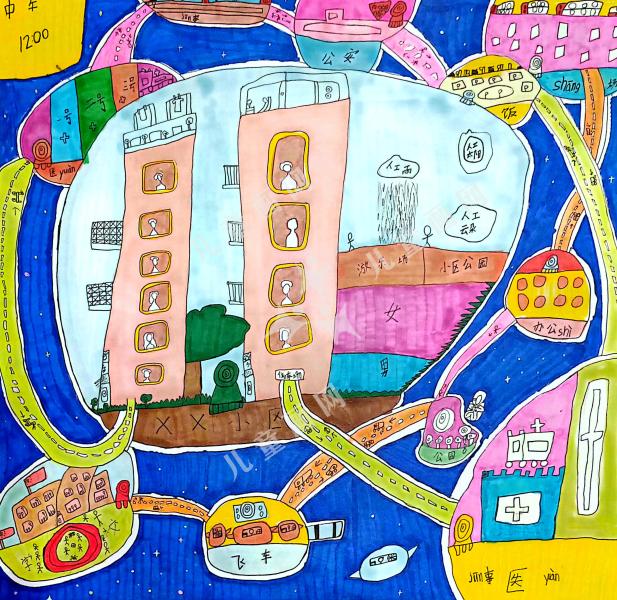 太空中的未来城市