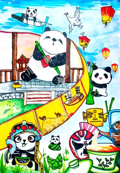 跟着熊猫去旅行