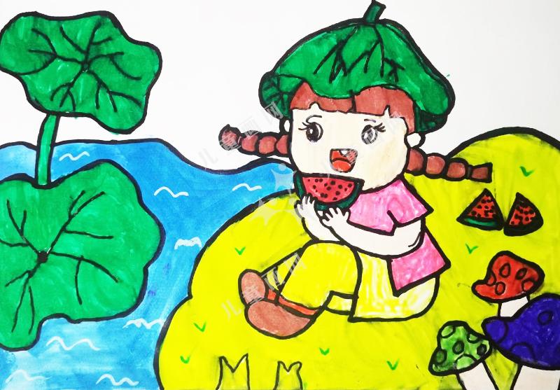 夏天的池塘
