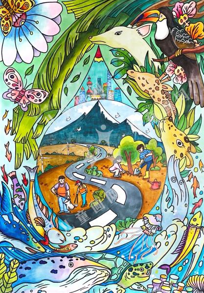 快乐星球和谐相处