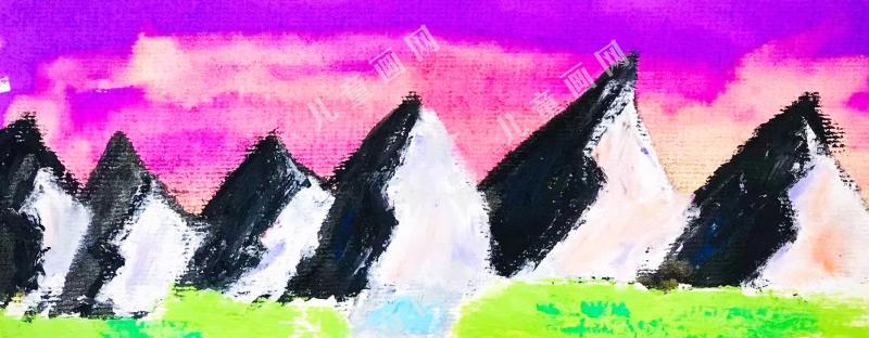 冰峰林立——雪山