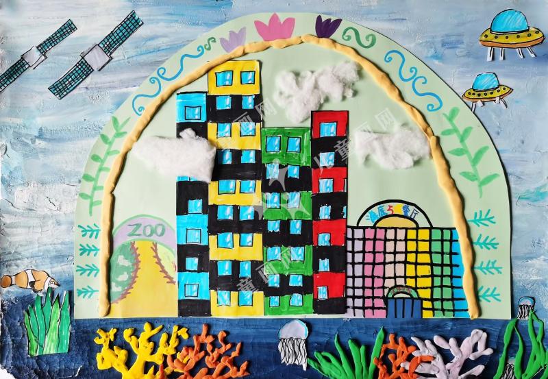 未来的海底城市