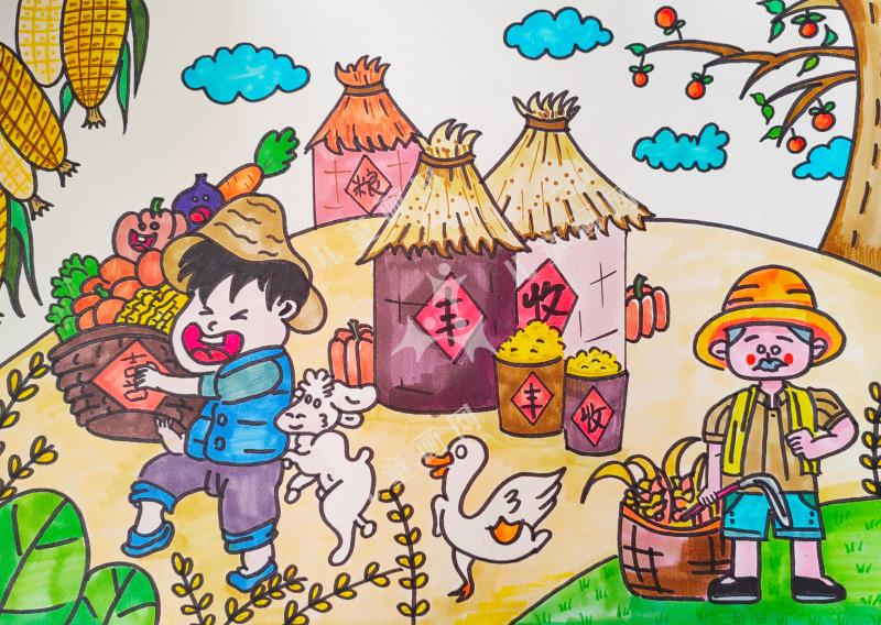 丰收的北大荒