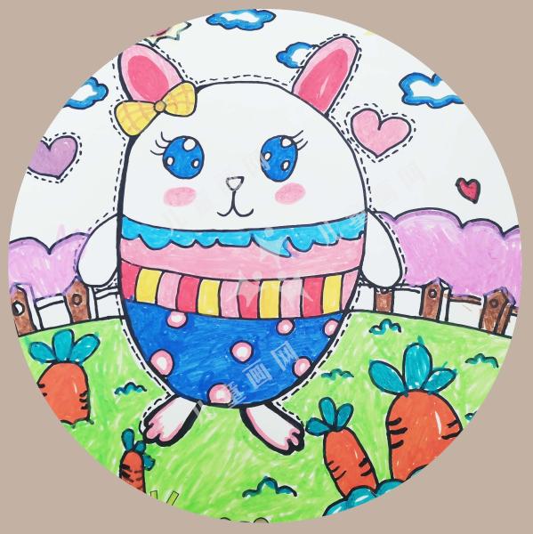 可爱的小白兔