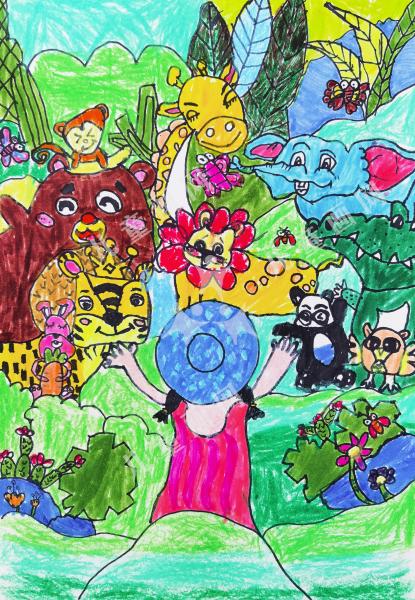 动物园里真热闹