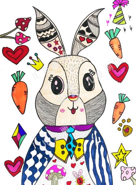 可爱兔的自拍照