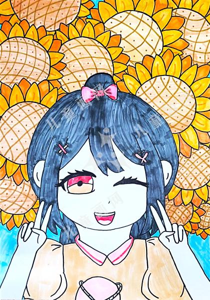 向阳女孩