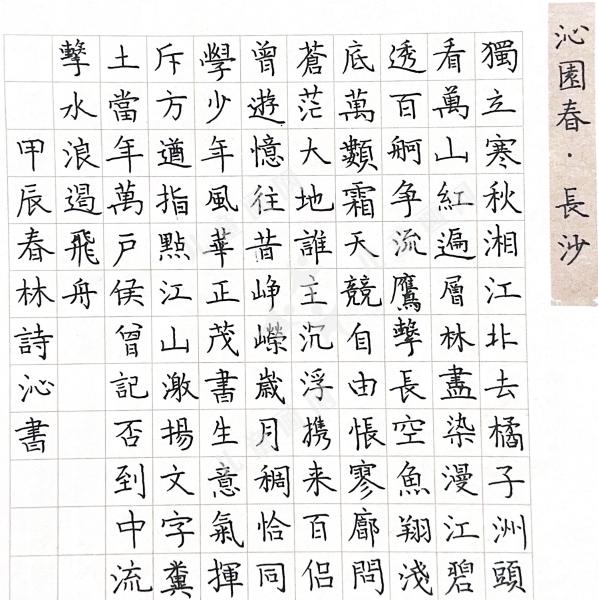沁园春·长沙