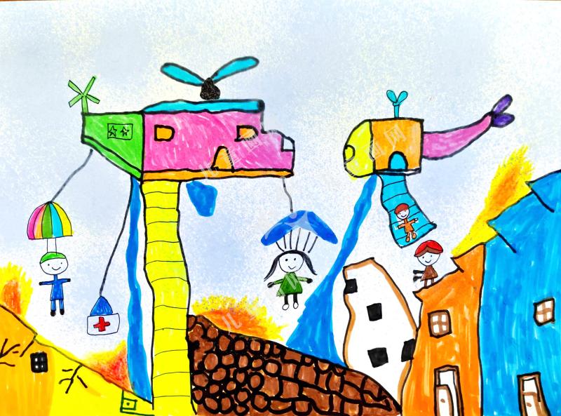 看，救援小分队