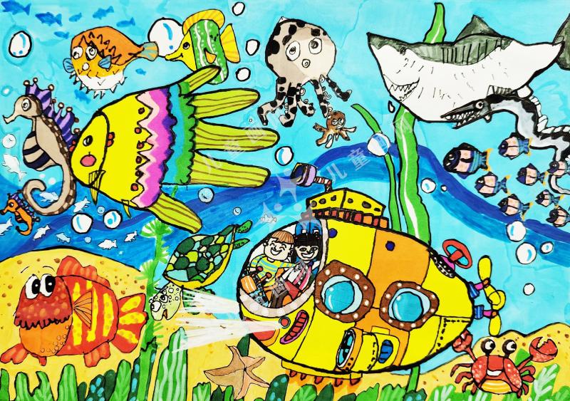 我们一起到海底去探险