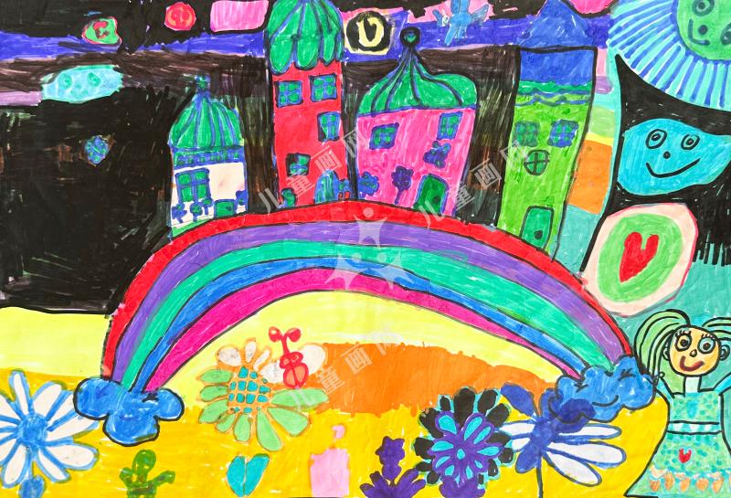 我梦境中的彩虹城堡