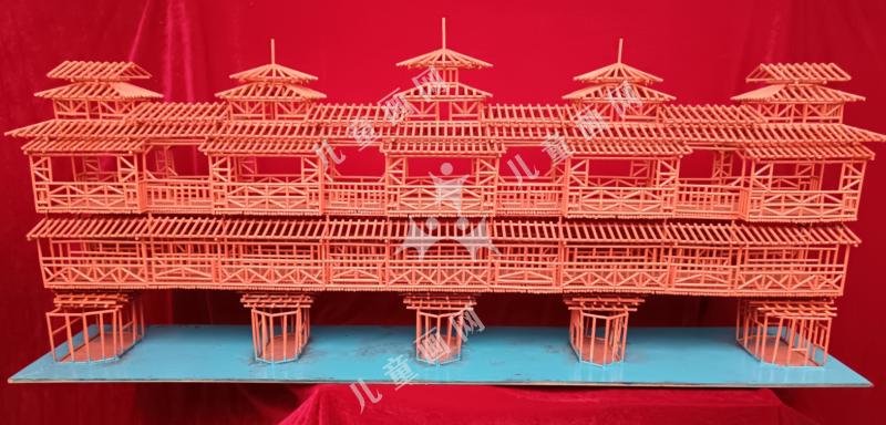 侗家双层风雨桥