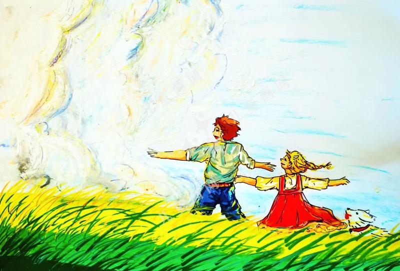 充满希望的田野