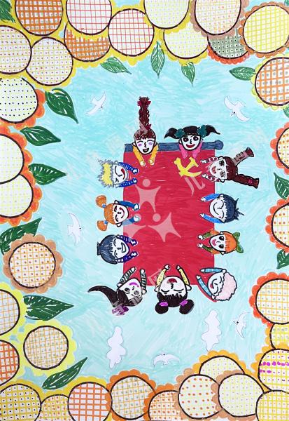 小小少年童心向党