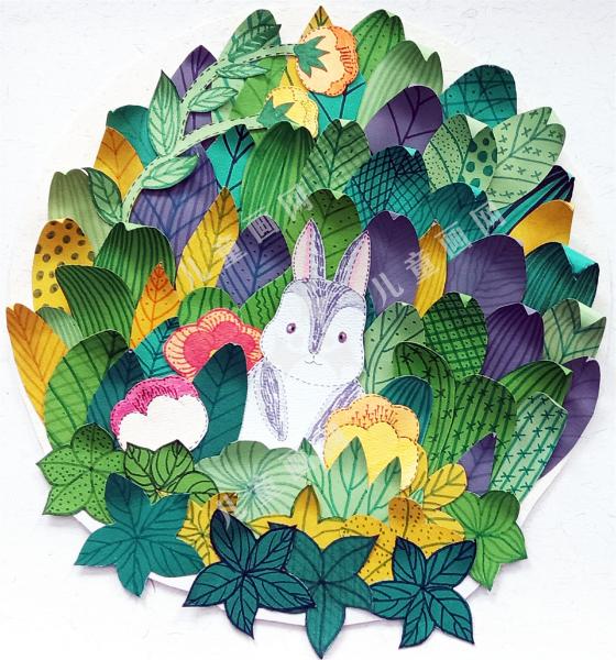 森林中的兔子精灵