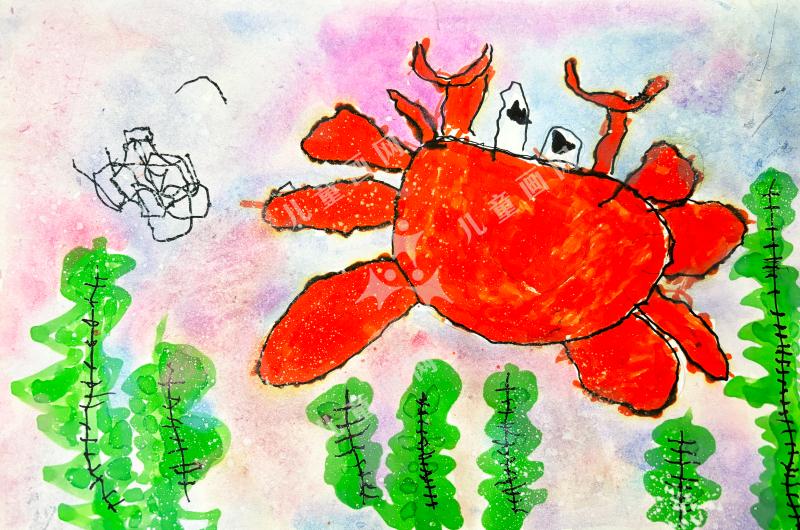 开心的螃蟹