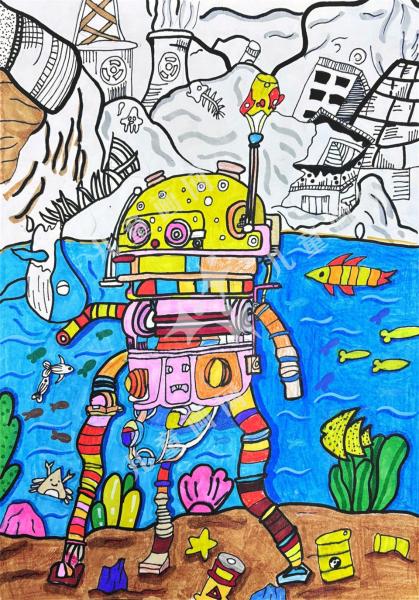 海底机器人的探险