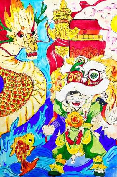 祥龙瑞狮贺新春