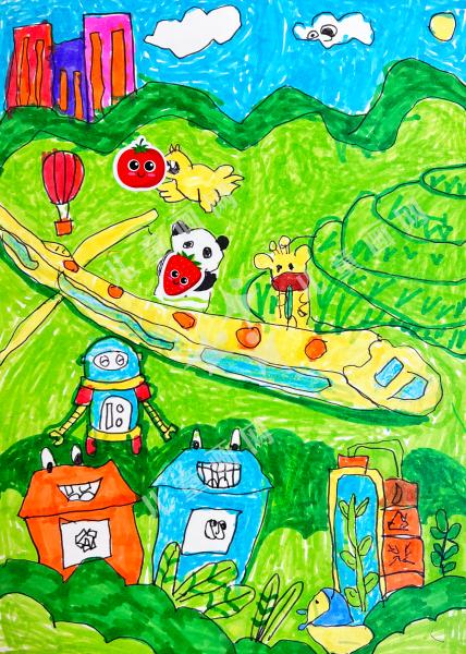 “未来号”环保小列车