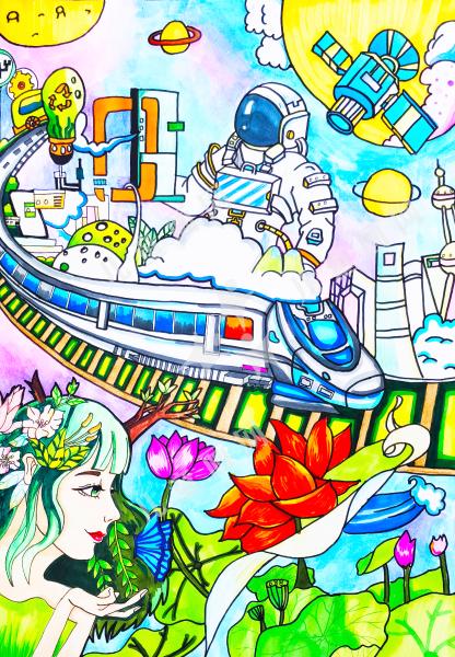 时空驰梦：高铁航天绘新篇