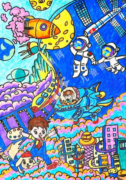 遨游太空