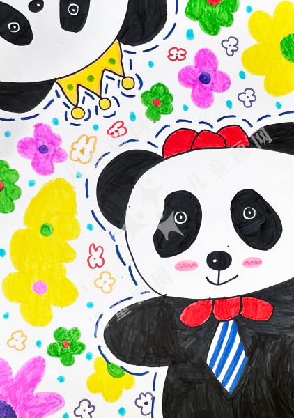 熊猫与春天