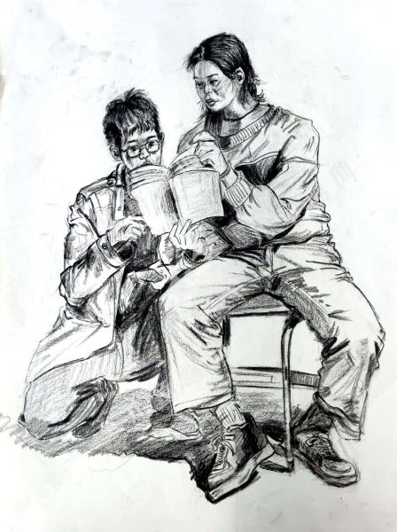 静谧的阅读角落