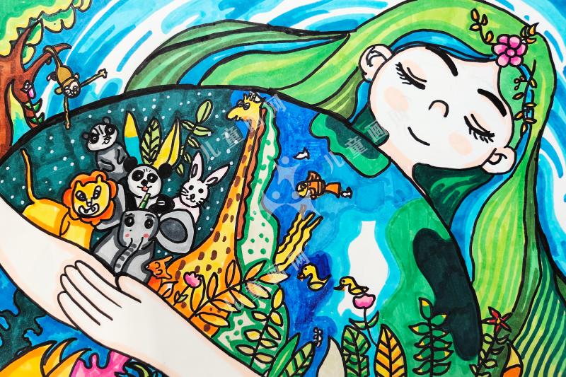 生机勃勃的地球