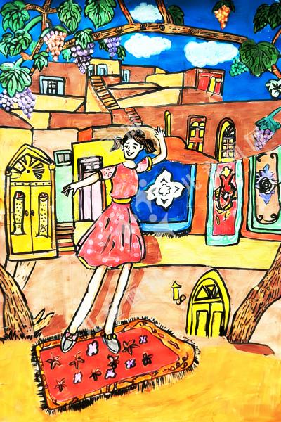 葡藤绕古城，童心绘未来