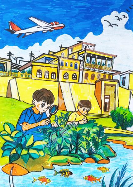 古城扎深根，童心护自然