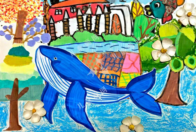 蓝鲸的童话小镇